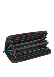 Portafoglio donna grande, 4 soffietti Donna piquadro pd1515b2r-mo Marrone