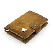 Porta tessere iClutch Adulto unisex Kjore Project Cabochon in pelle scamosciata/bianco