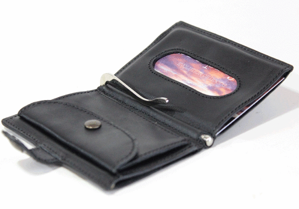 Porta tessere iClutch Adulto unisex Kjore Project Nero Los Angeles