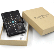 Porta tessere iClutch Adulto unisex Kjore Project Nero Los Angeles