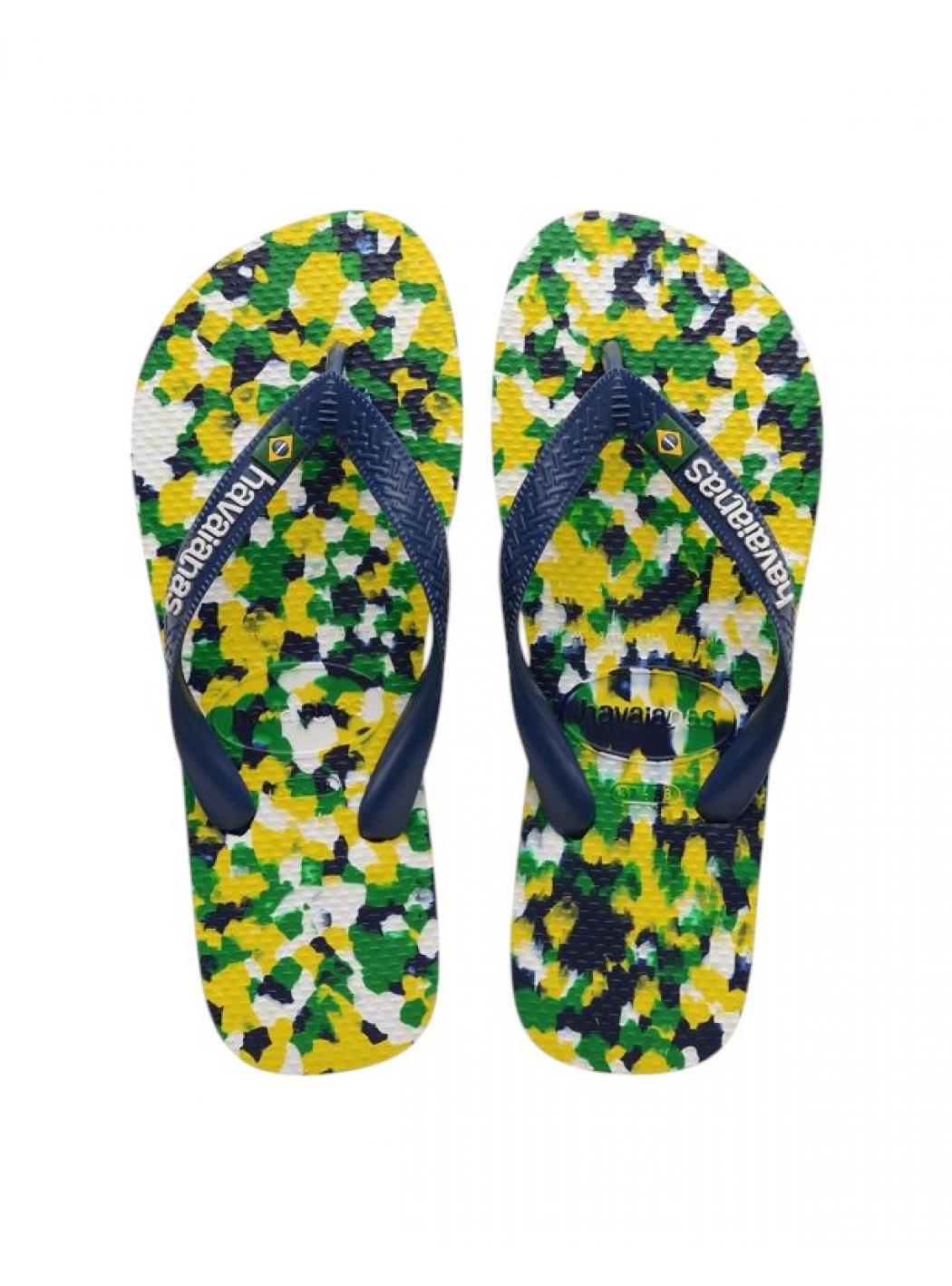 Uomo havaianas HBRASIL_TECH_LL_FC_LEMON_GREEN