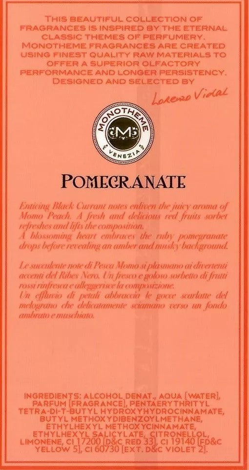 Uomo Monotheme PROFUMO__POMEGRANATE_100ML