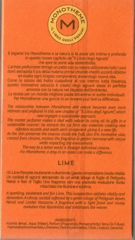 profumi Adulto unisex Monotheme profumo_lime_100ml