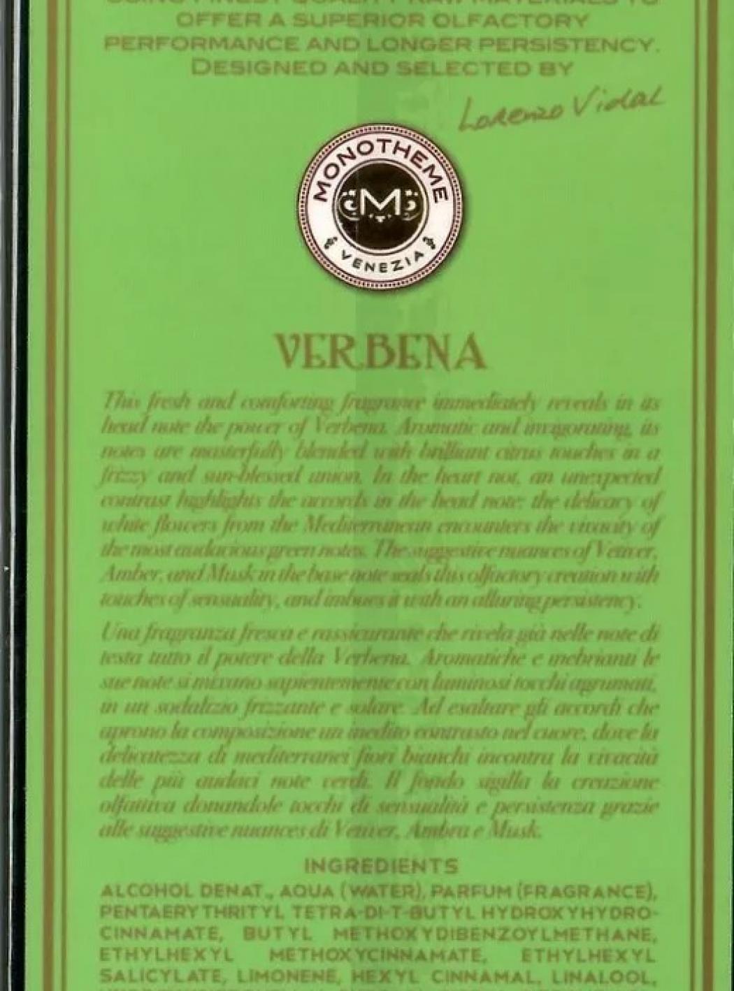 Donna Monotheme Profumo_Venezia_Verbena_100ML