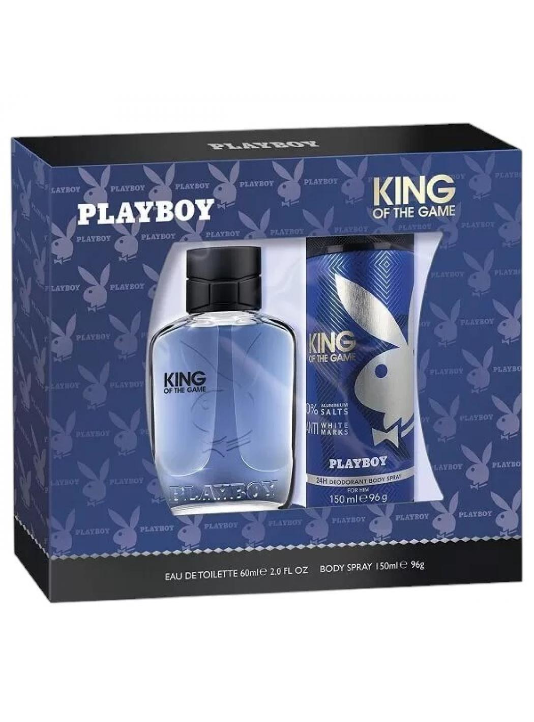 Uomo Playboy Profumo+Deodorante_King_Of_Game_60ML