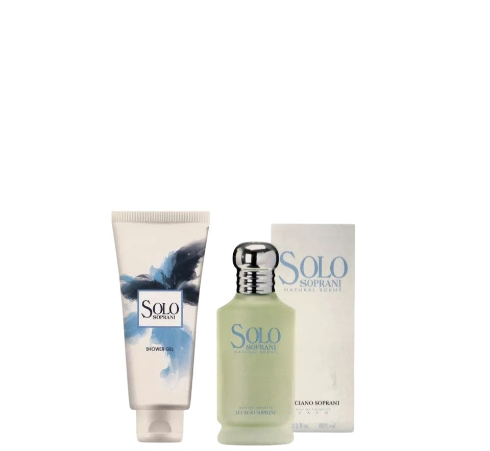 Adulto unisex luciano soprani PROFUMO+SHOWER_GEL_SOLO_SOPRANI_100ML