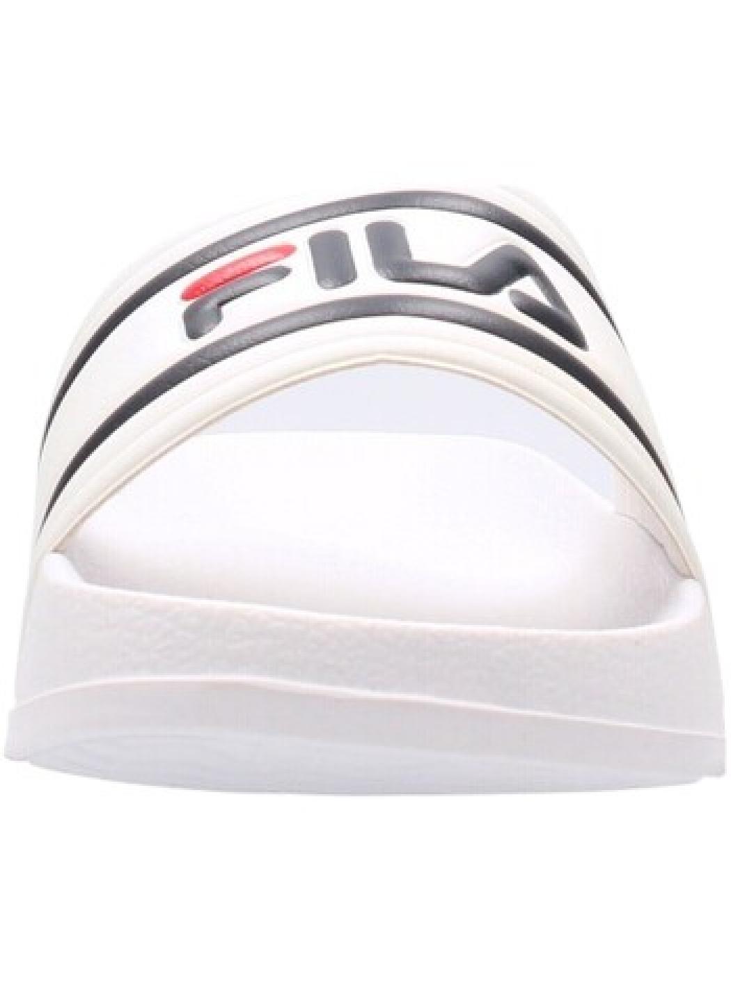 Bambino unisex fila MORRO_BAY_SLIPPER_JR_BIANCO