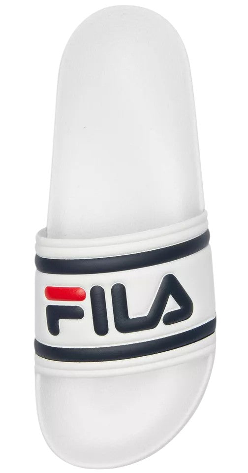 Bambino unisex fila MORRO_BAY_SLIPPER_JR_BIANCO