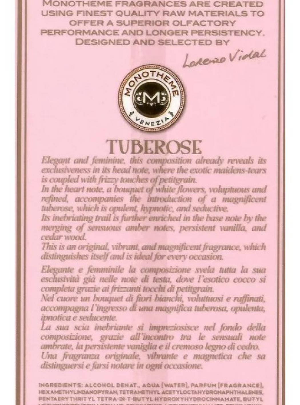 Profumo Donna Monotheme Tuberose100ml