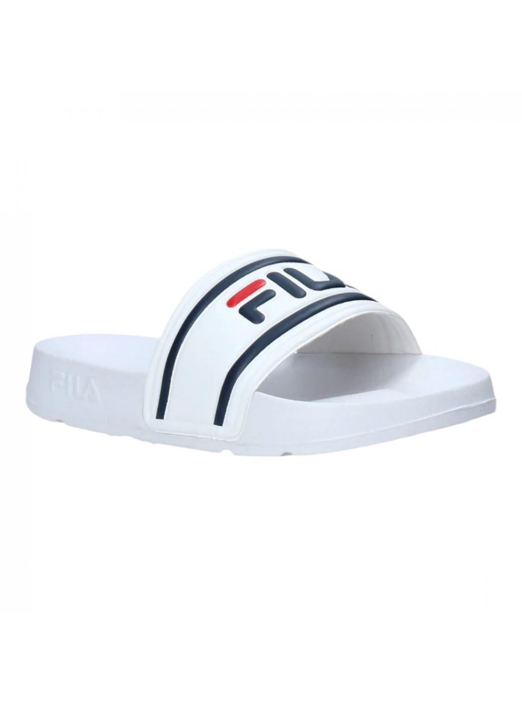 Bambino unisex fila MORRO_BAY_SLIPPER_JR_BIANCO