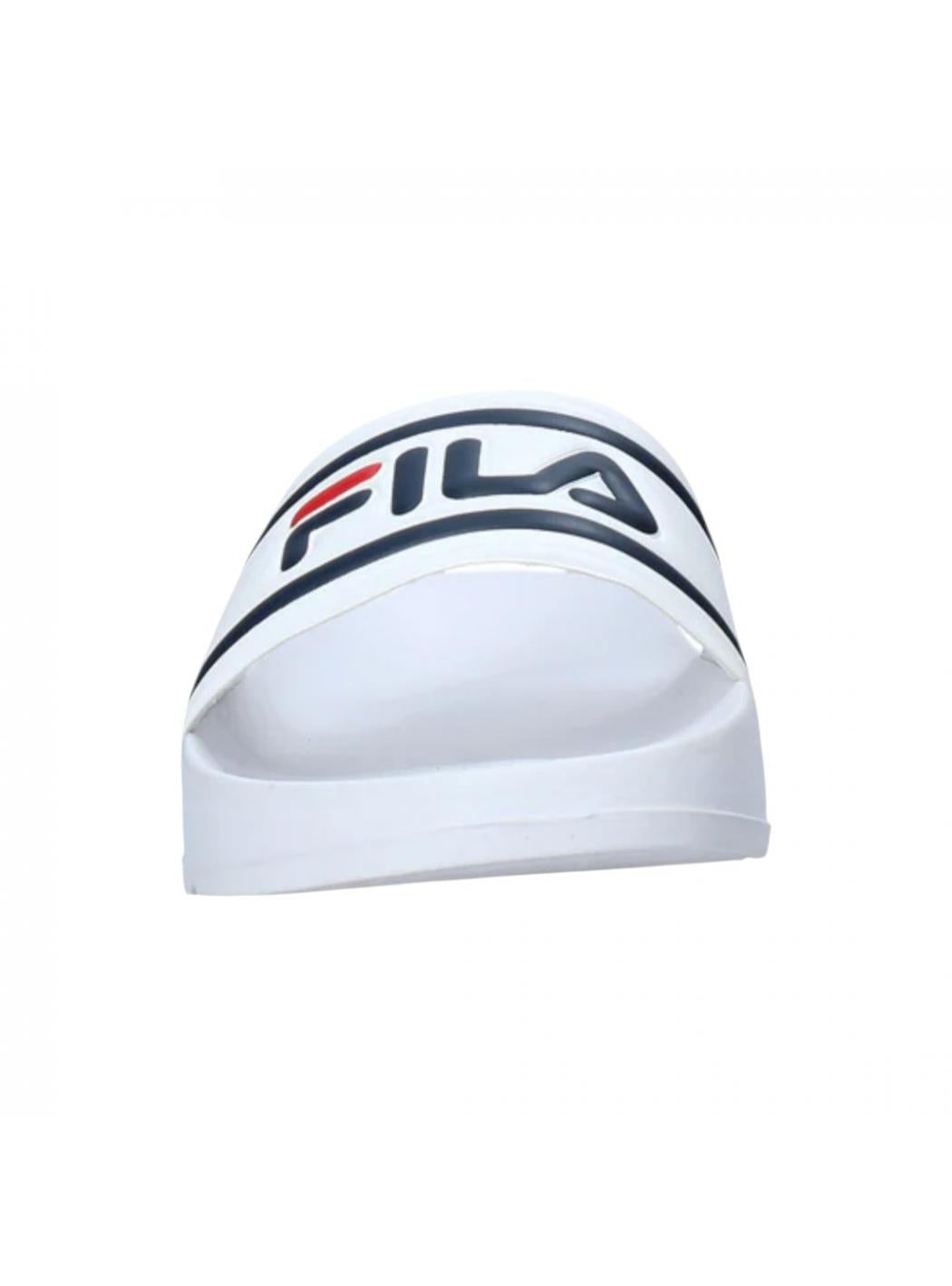 Bambino unisex fila MORRO_BAY_SLIPPER_JR_BIANCO
