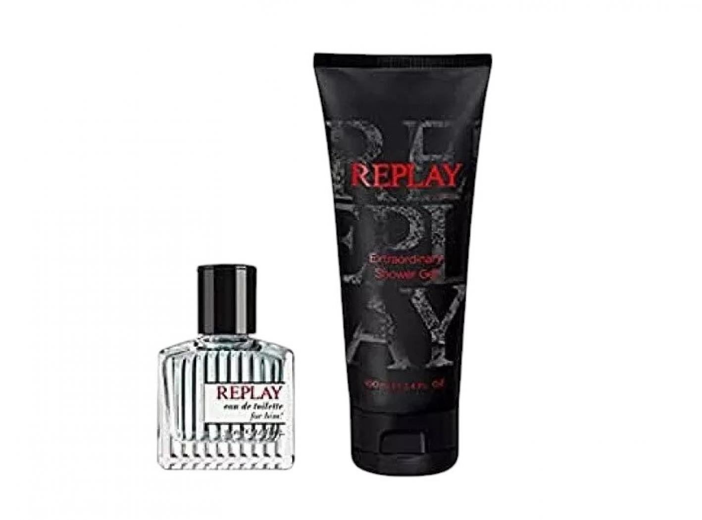 Profumo+Bagnoschiuma Uomo Replay FOR_HIM_30ML