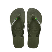 Bambino havaianas BRASIL_LOGO_FC_KIDS_VERDE
