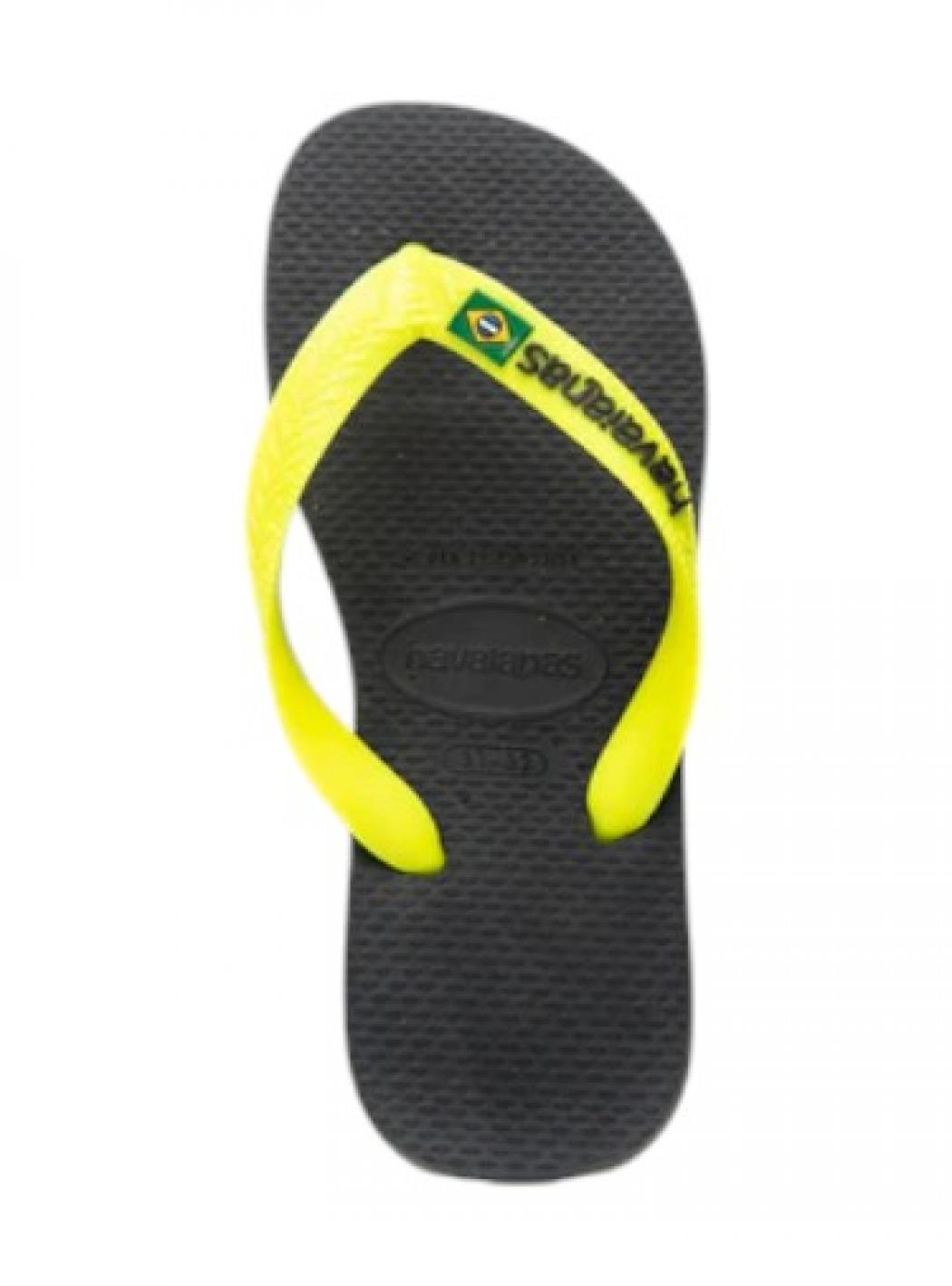 Bambino havaianas BRASIL_LOGO_FC  KIDS_BLU/GIALLO