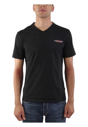 T-shirt Uomo Guess Jeans scollo a V American Tradition