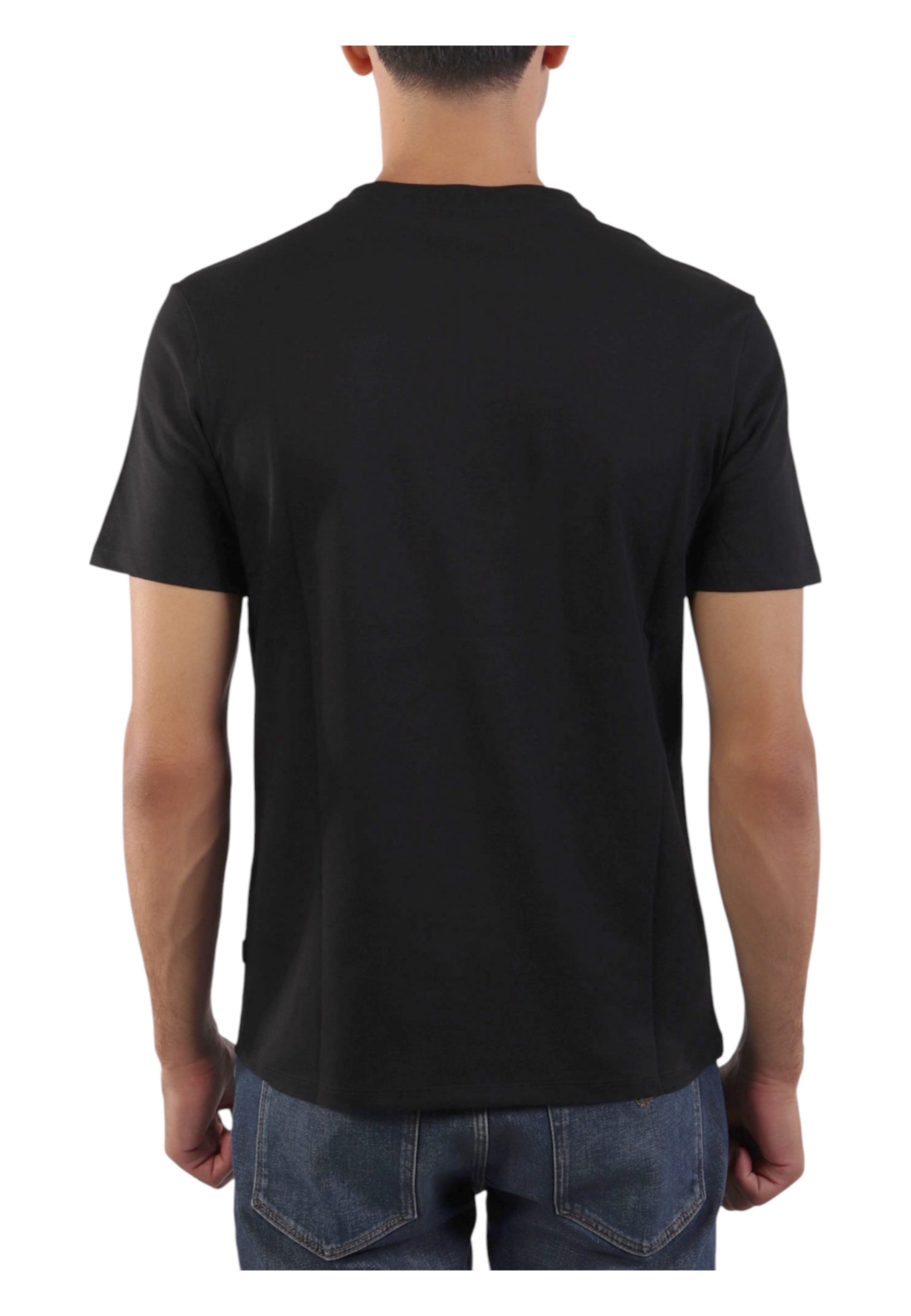 T-shirt Uomo Guess Jeans scollo a V American Tradition