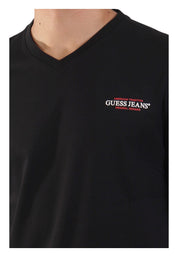 T-shirt Uomo Guess Jeans scollo a V American Tradition