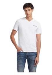 T-shirt Uomo Guess Jeans scollo a V American Tradition