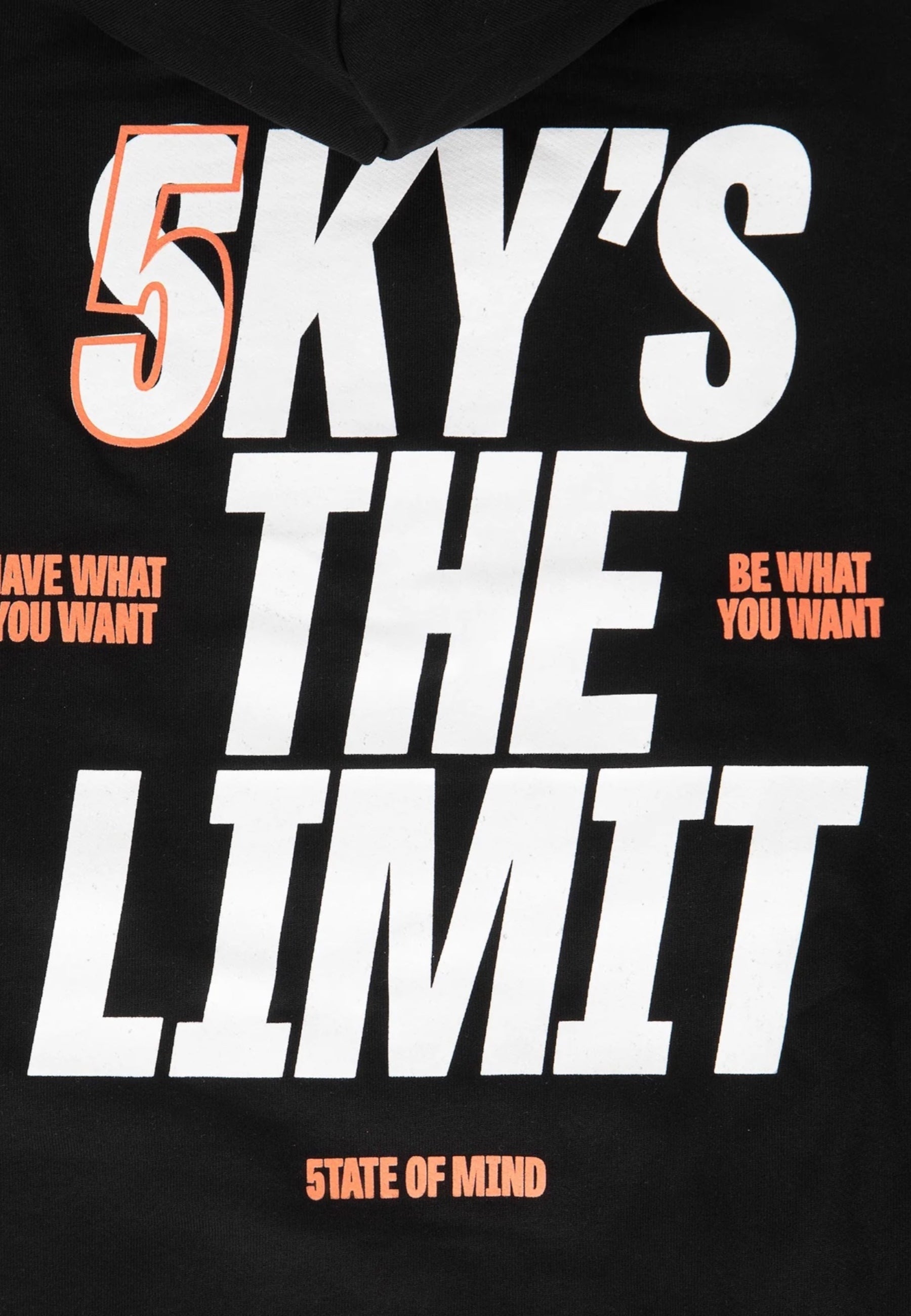 Felpa Uomo 5tate of mind "Sky Is The Limit"