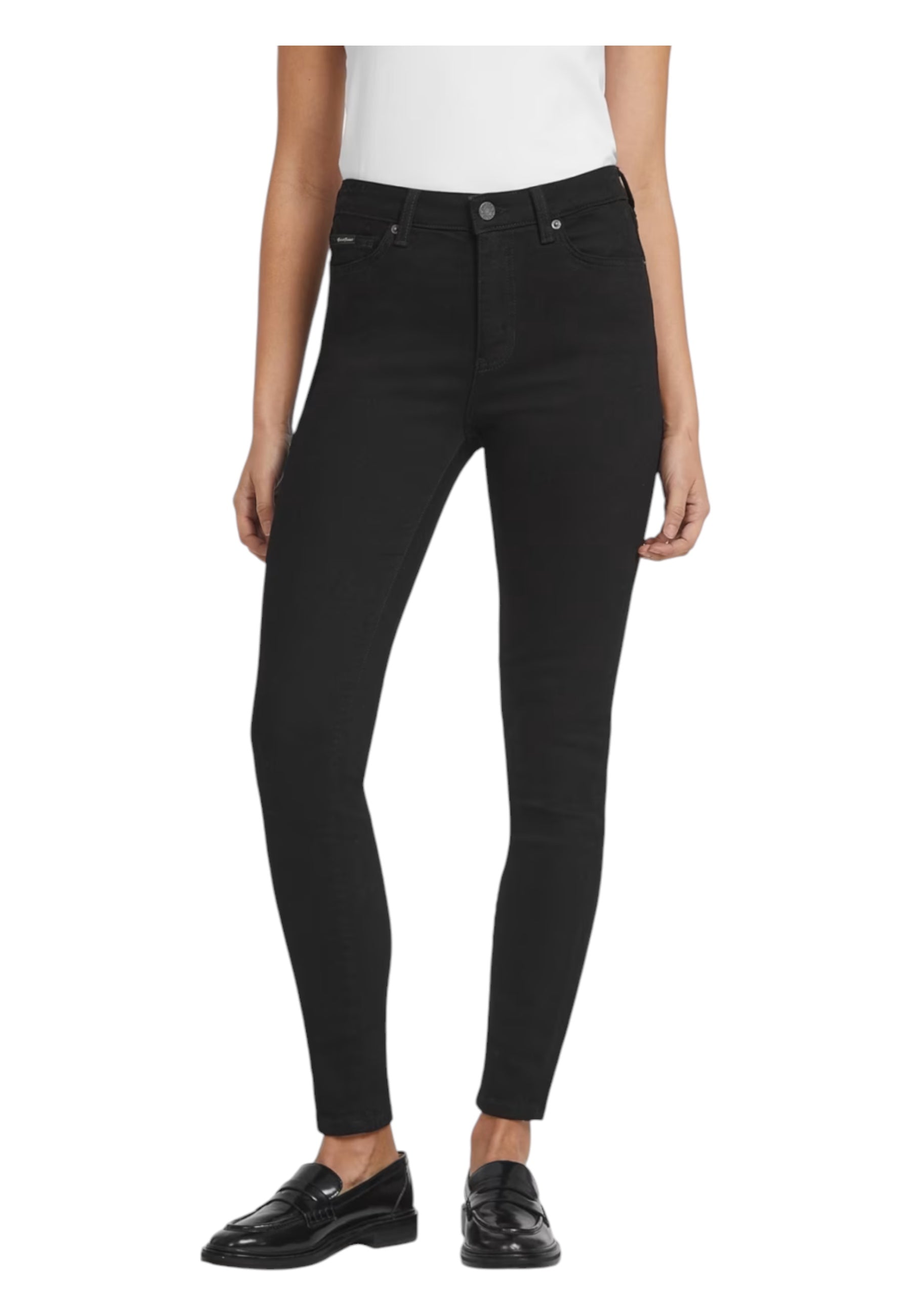 Pantaloni Donna Guess Jeans a vita alta Skinny