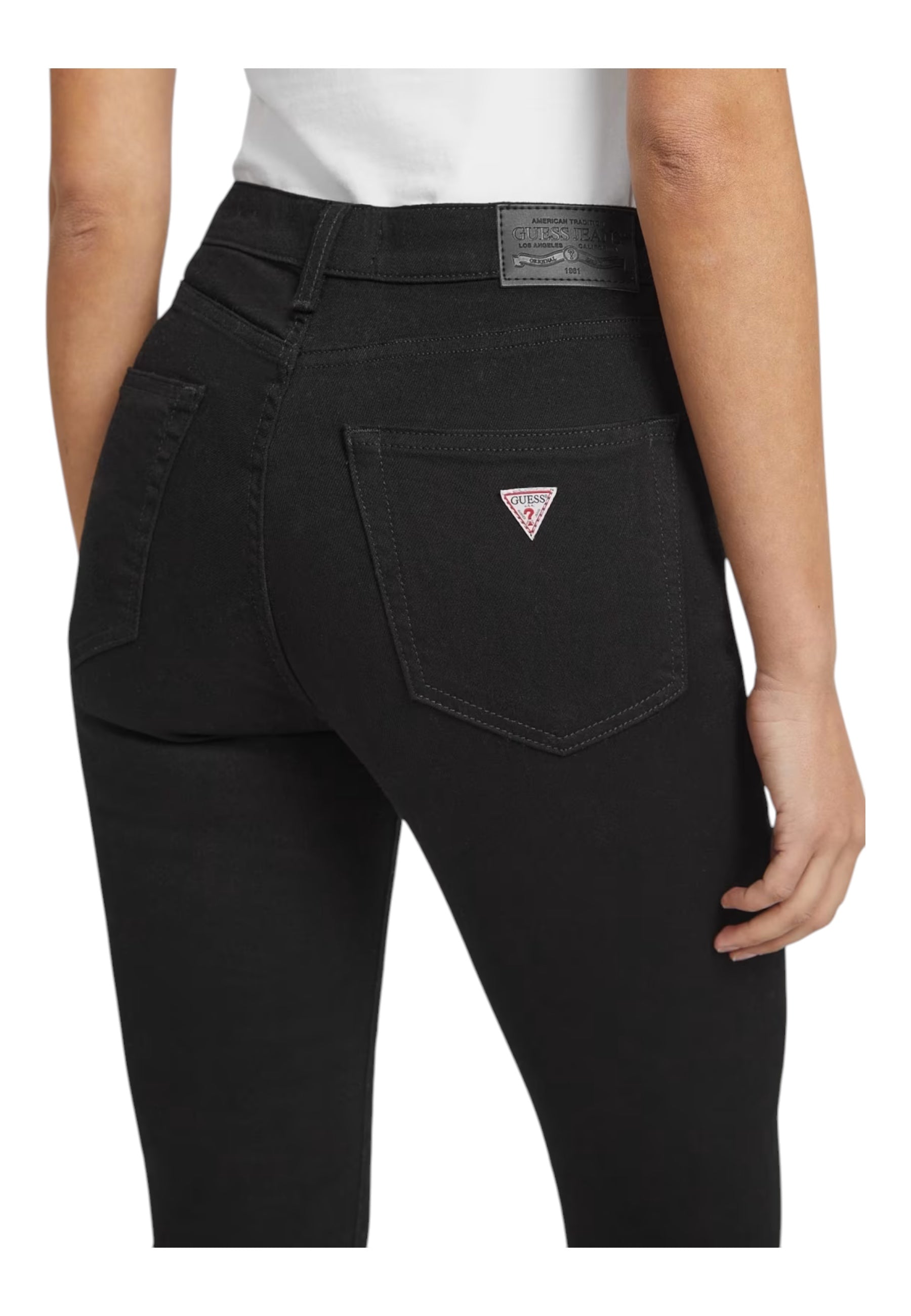 Pantaloni Donna Guess Jeans a vita alta Skinny