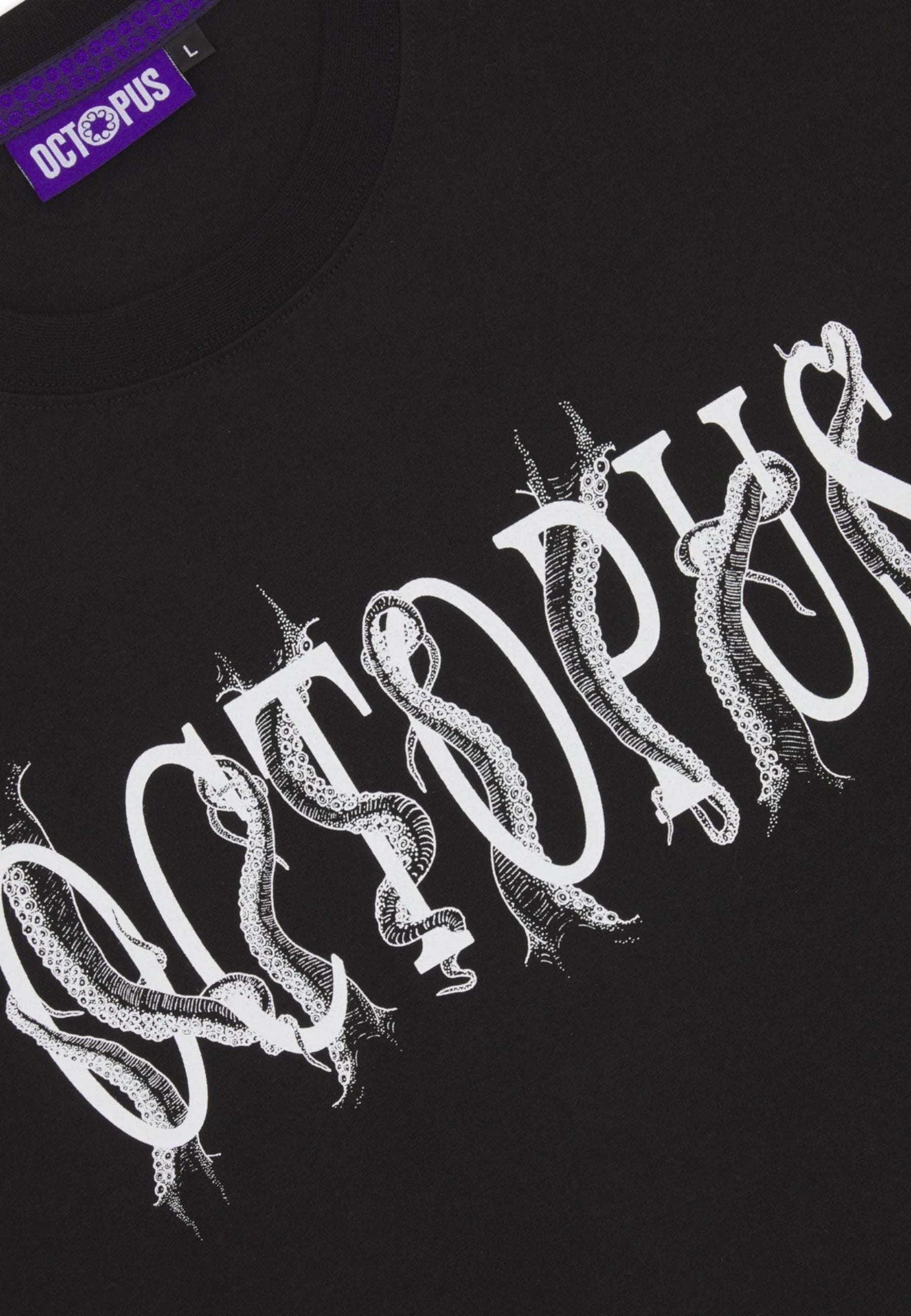 T-shirt Uomo Octopus Tentacles Logo Tee