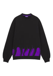 Felpa Uomo Octopus Lower Crewneck