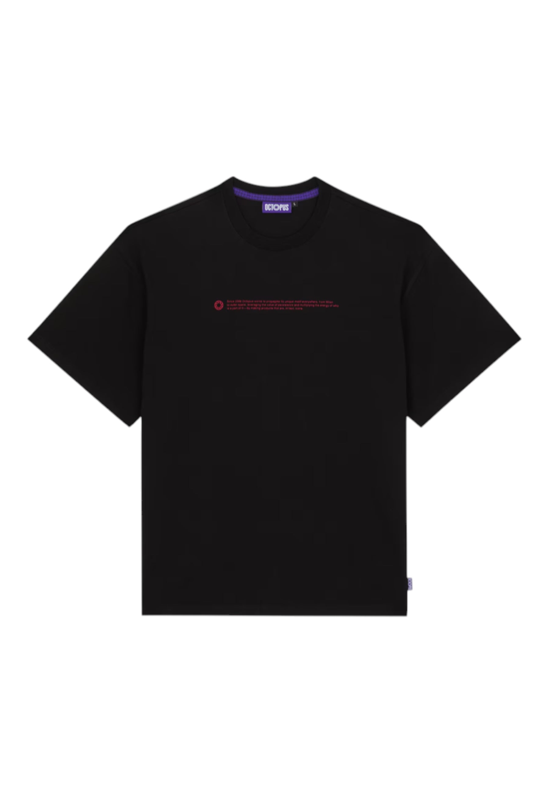 T-shirt Uomo Octopus Outline logo tee