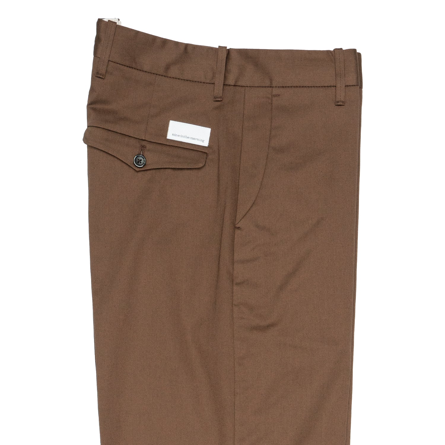 Pantalone Baggy Uomo Nine in the Morning Apollon Moka