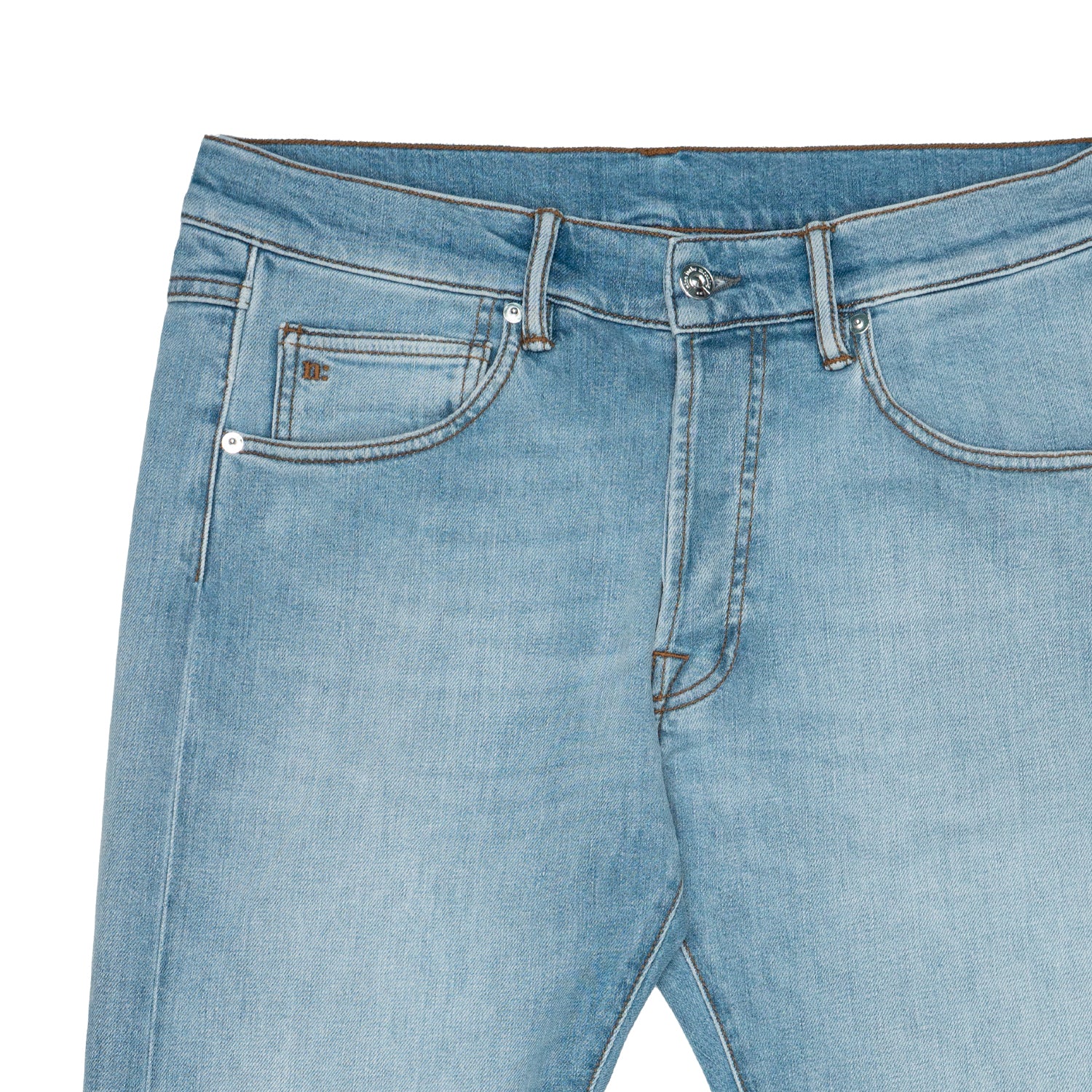 Denim Skinny Uomo Nine in the Morning Rock 5 Pocket Chiaro