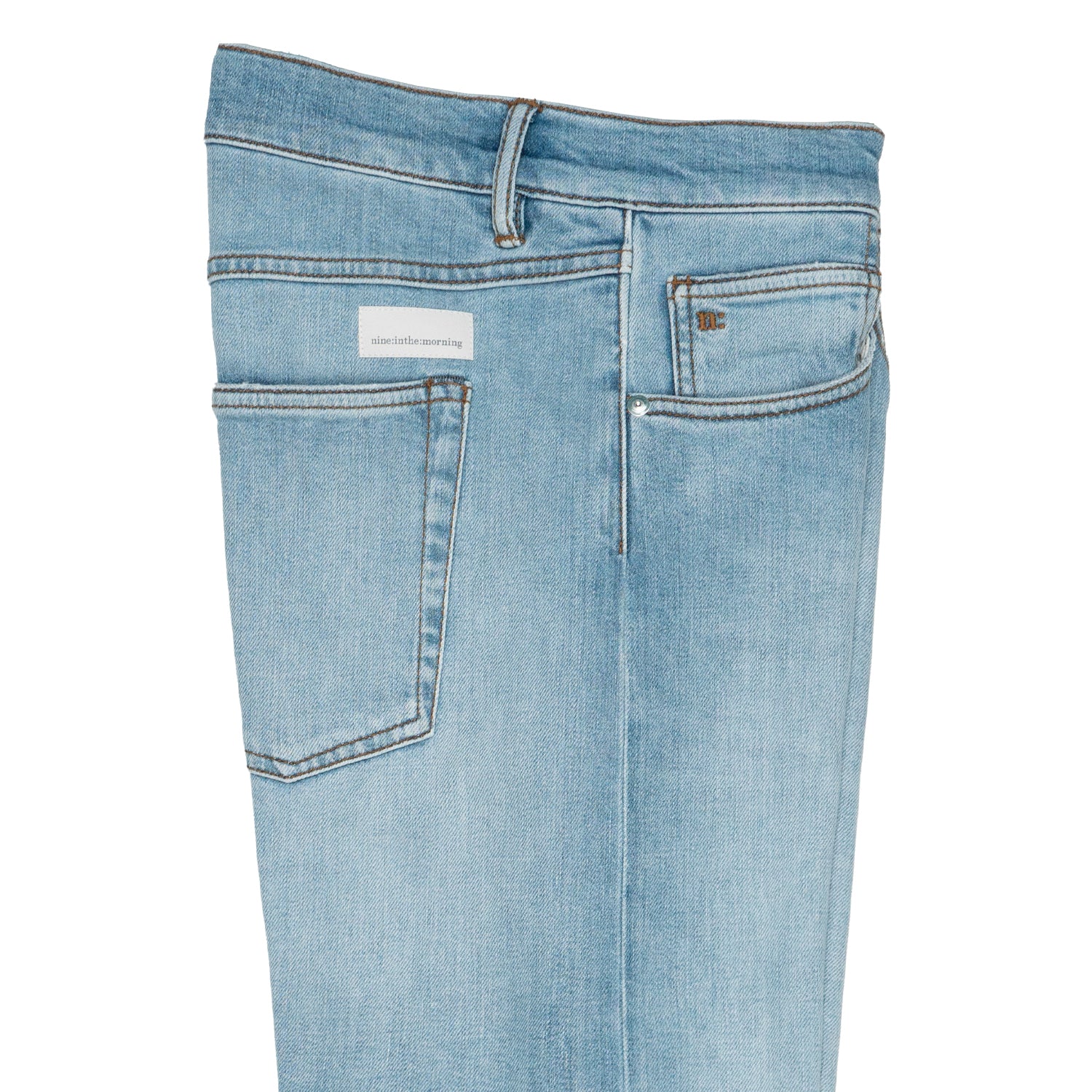 Denim Skinny Uomo Nine in the Morning Rock 5 Pocket Chiaro