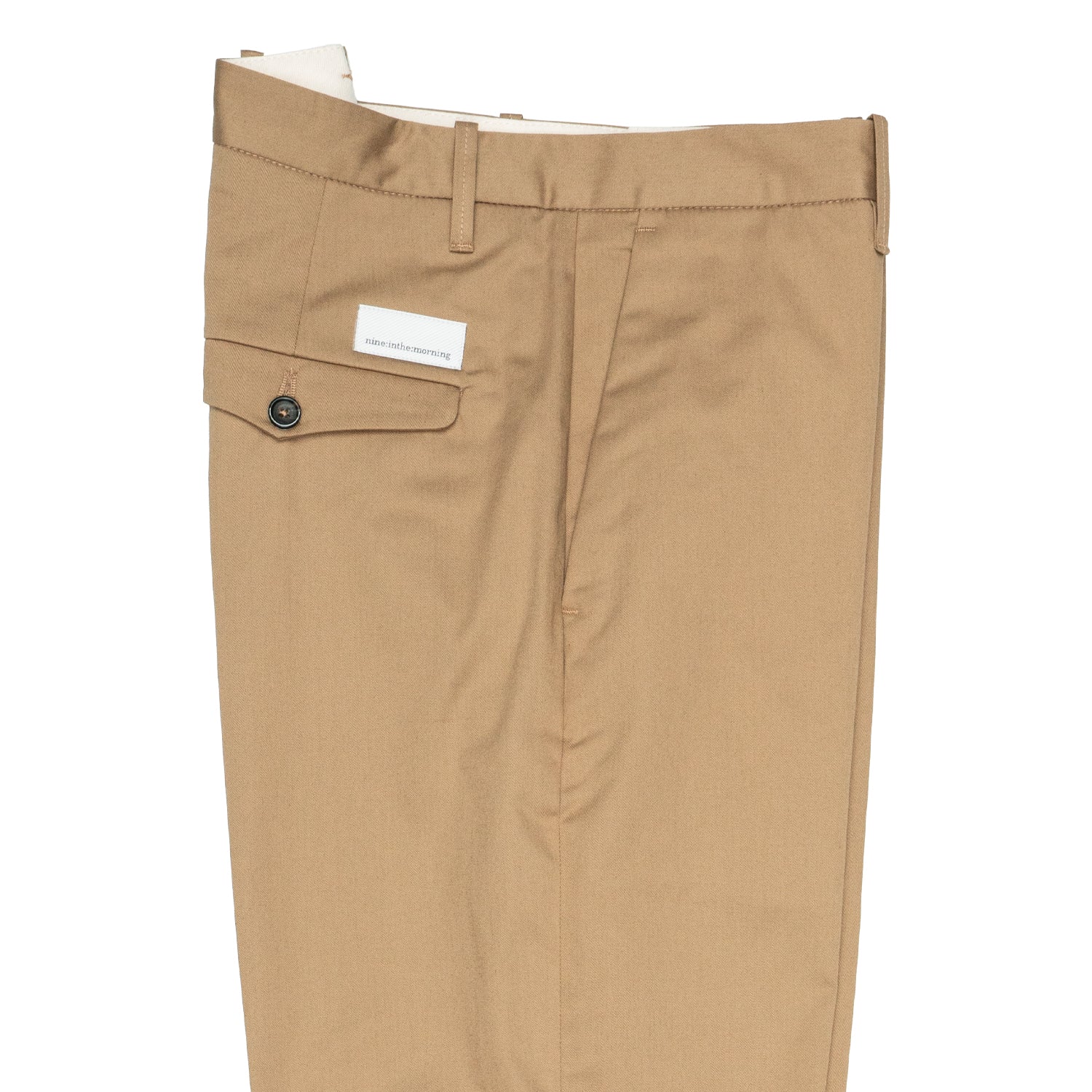 Pantalone Relax Chino Uomo Nine in the Morning Nikolas Camel