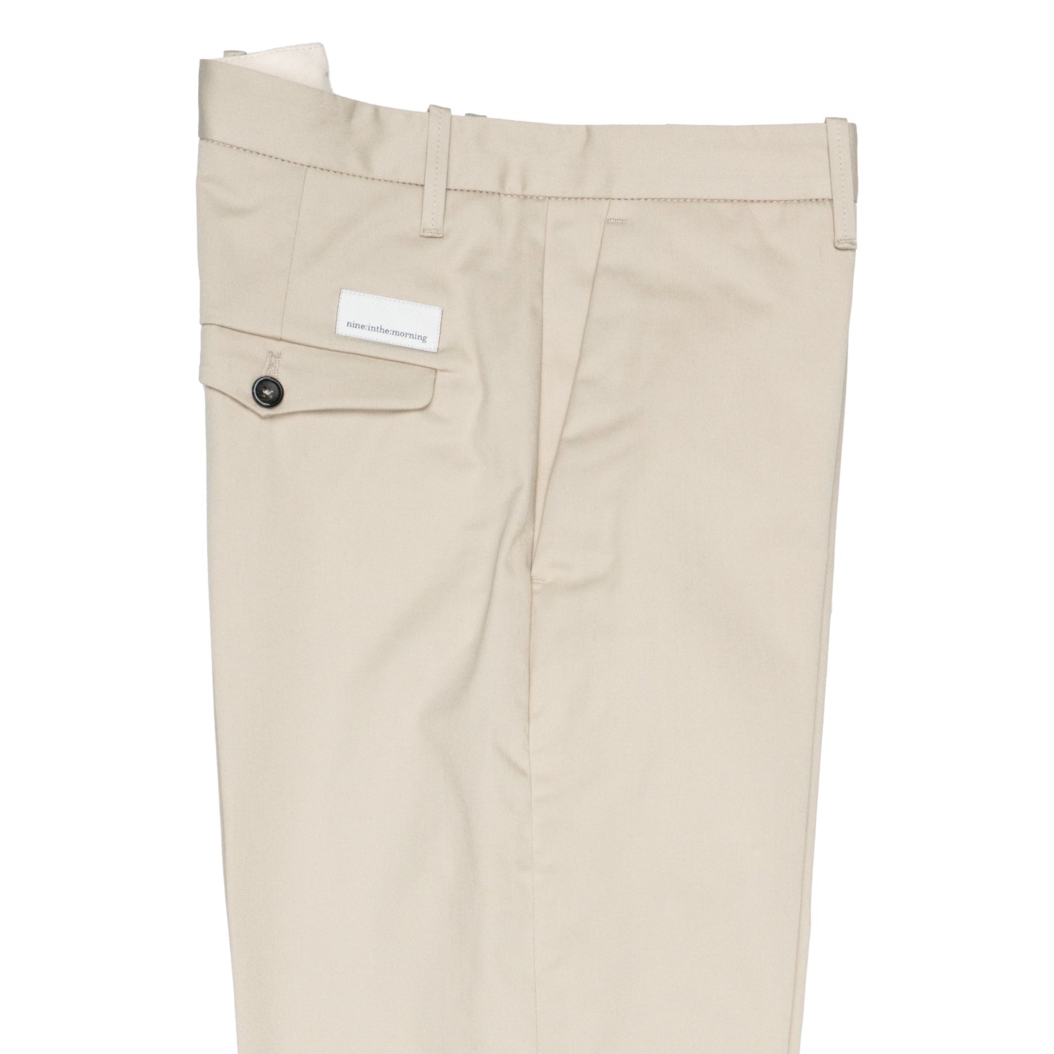 Pantalone Relax Chino Uomo Nine in the Morning Nikolas Greige