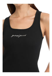Canotta Donna Guess Jeans a costine