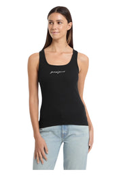 Canotta Donna Guess Jeans a costine