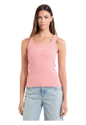 Canotta Donna Guess Jeans a costine