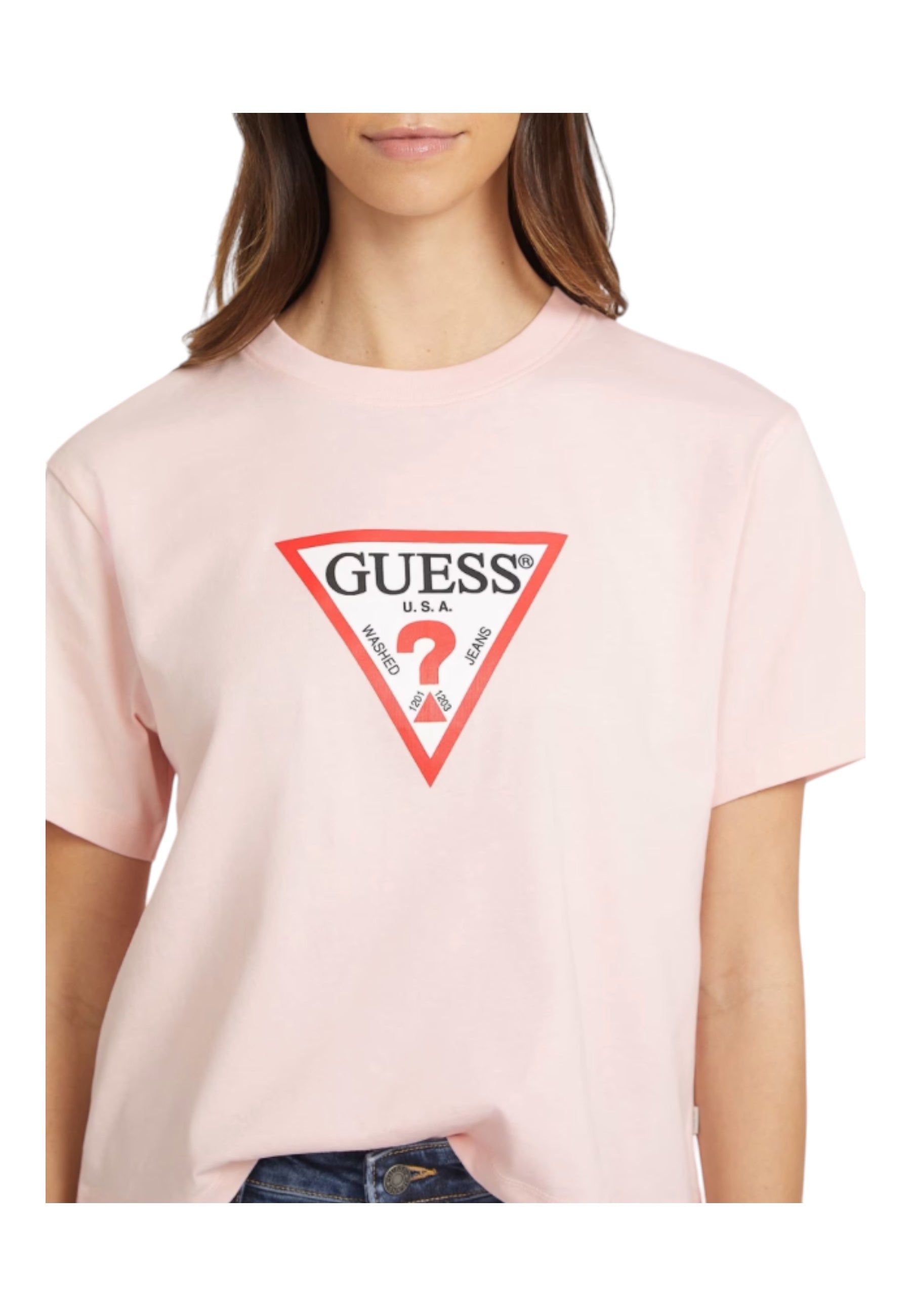 T-shirt Donna Guess Jeans Boxy