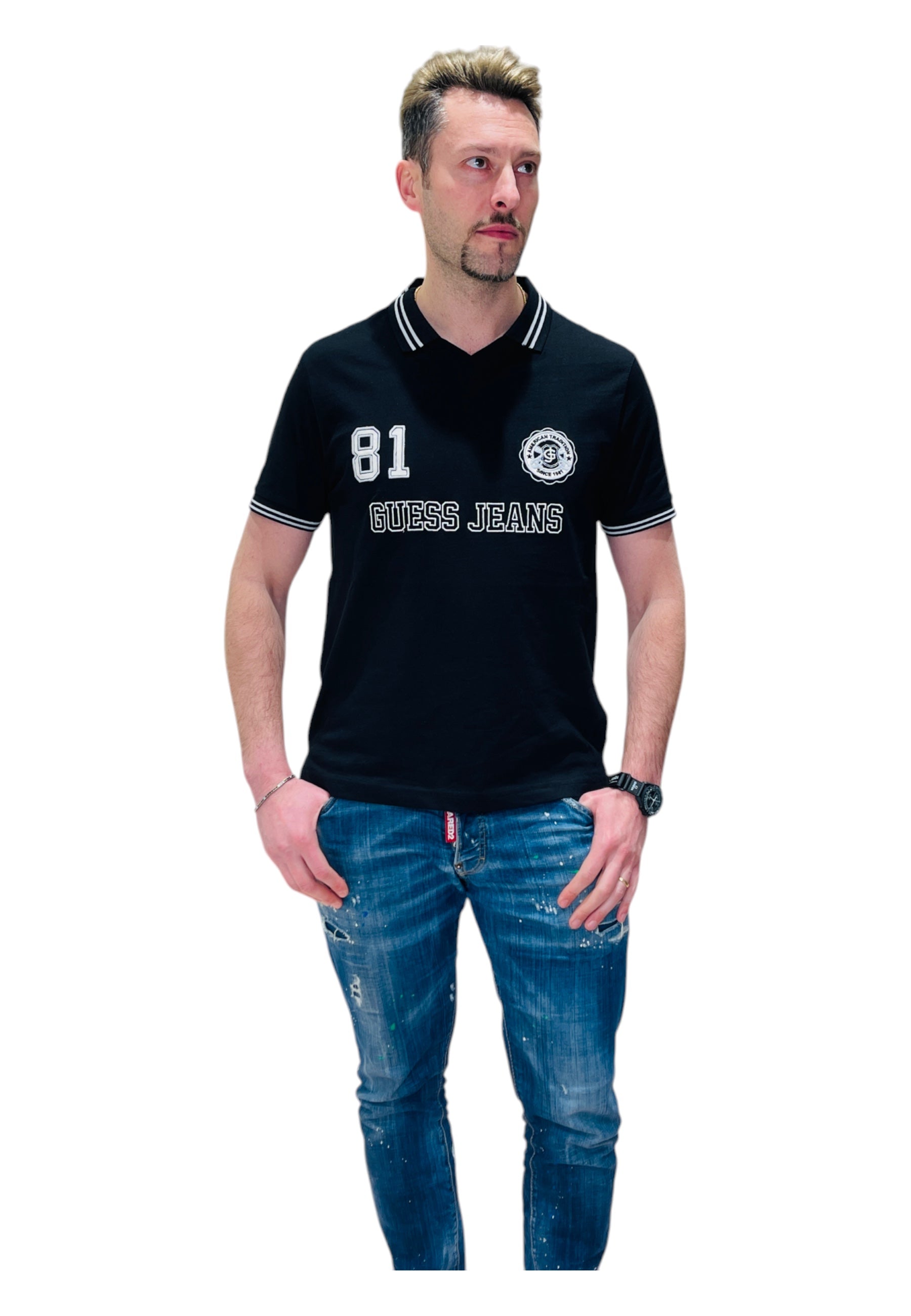 Polo Uomo Guess Jeans SOCCER