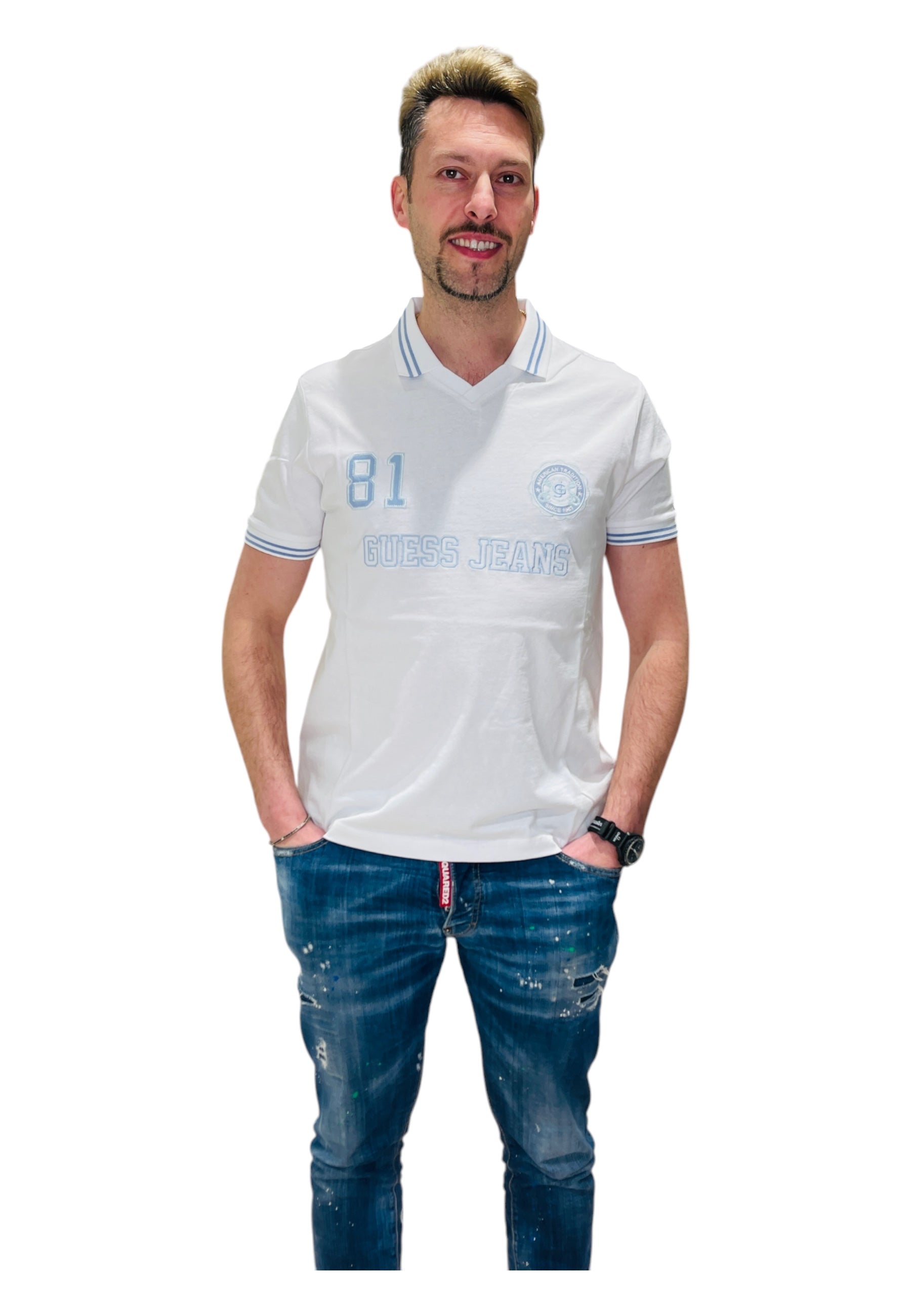 Polo Uomo Guess Jeans SOCCER