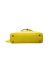 Borsa Donna Baldinini Trend 18_Pistoia-Senape. Borsa tracolla. Doppio Scompartimento. Dettagli Dorati. Logo Frontale.