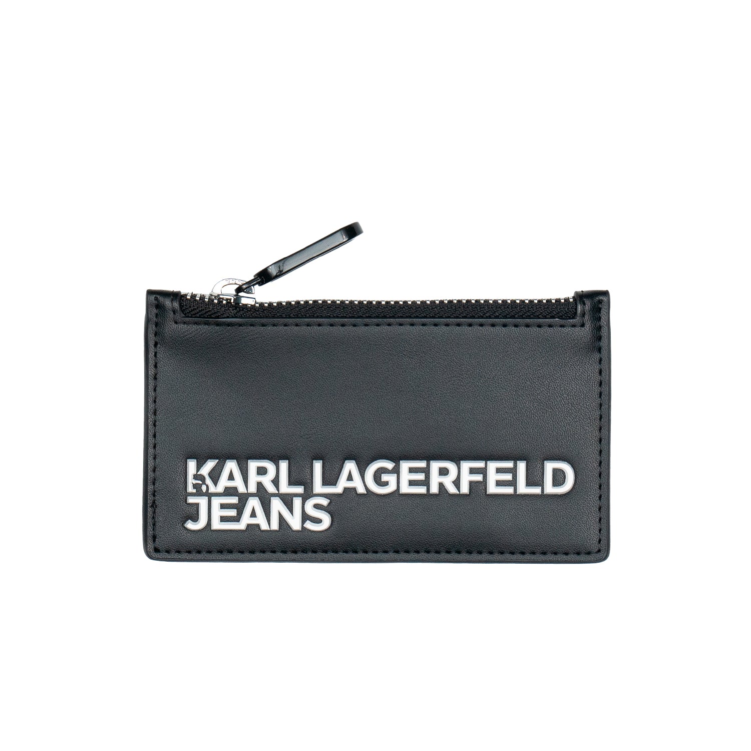 Porta tessere Adulto unisex Karl Lagerfeld Logo KLJ Black