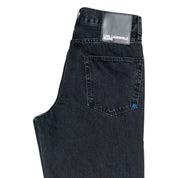 Jeans Gamba Dritta Uomo Karl Lagerfeld Washed Black Od Black