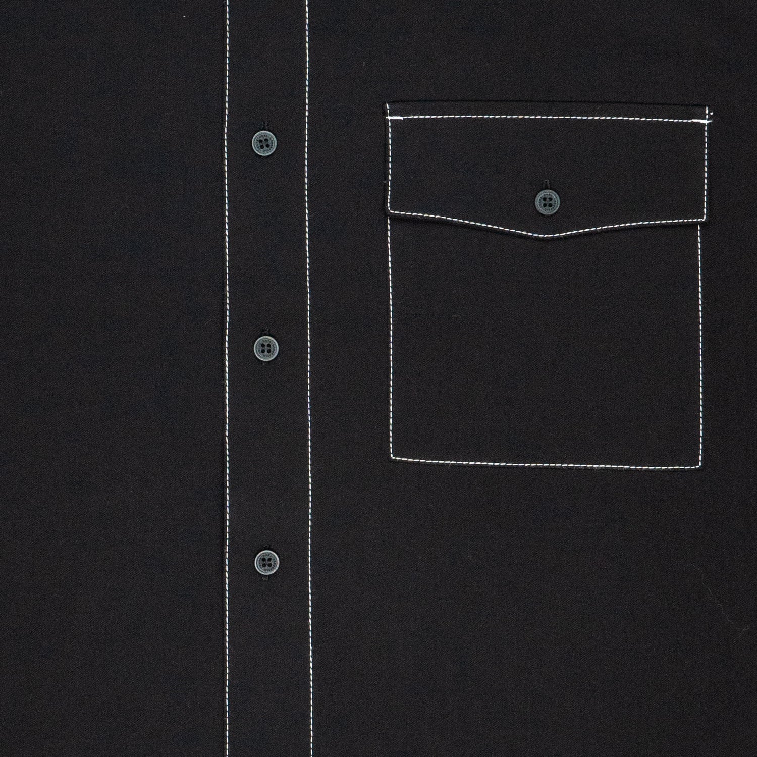 Camicia Over Uomo Karl Lagerfeld Black