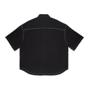 Camicia Over Uomo Karl Lagerfeld Black