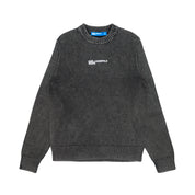 Maglia in Filo Uomo Karl Lagerfeld Acidwash Black