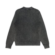 Maglia in Filo Uomo Karl Lagerfeld Acidwash Black