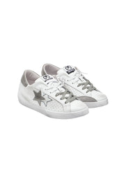 Sneakers Uomo 2-star Prime Star Bianco stella grigia