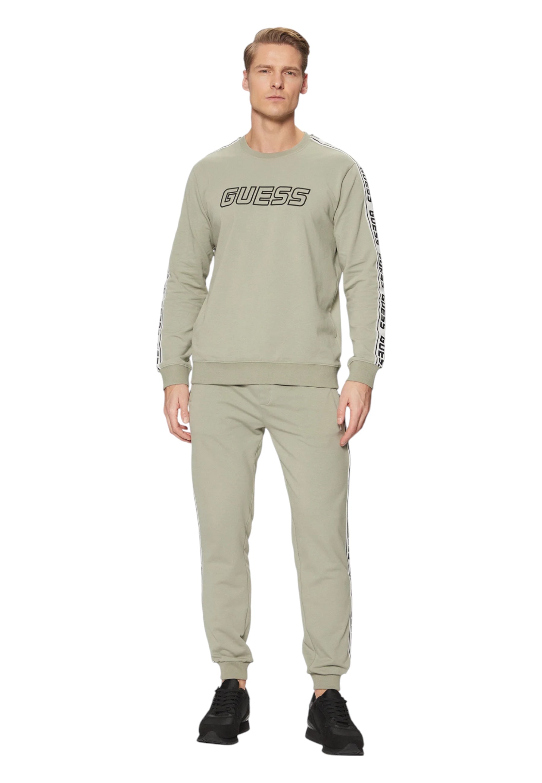 Felpa Uomo Guess Activewear Regular Fit