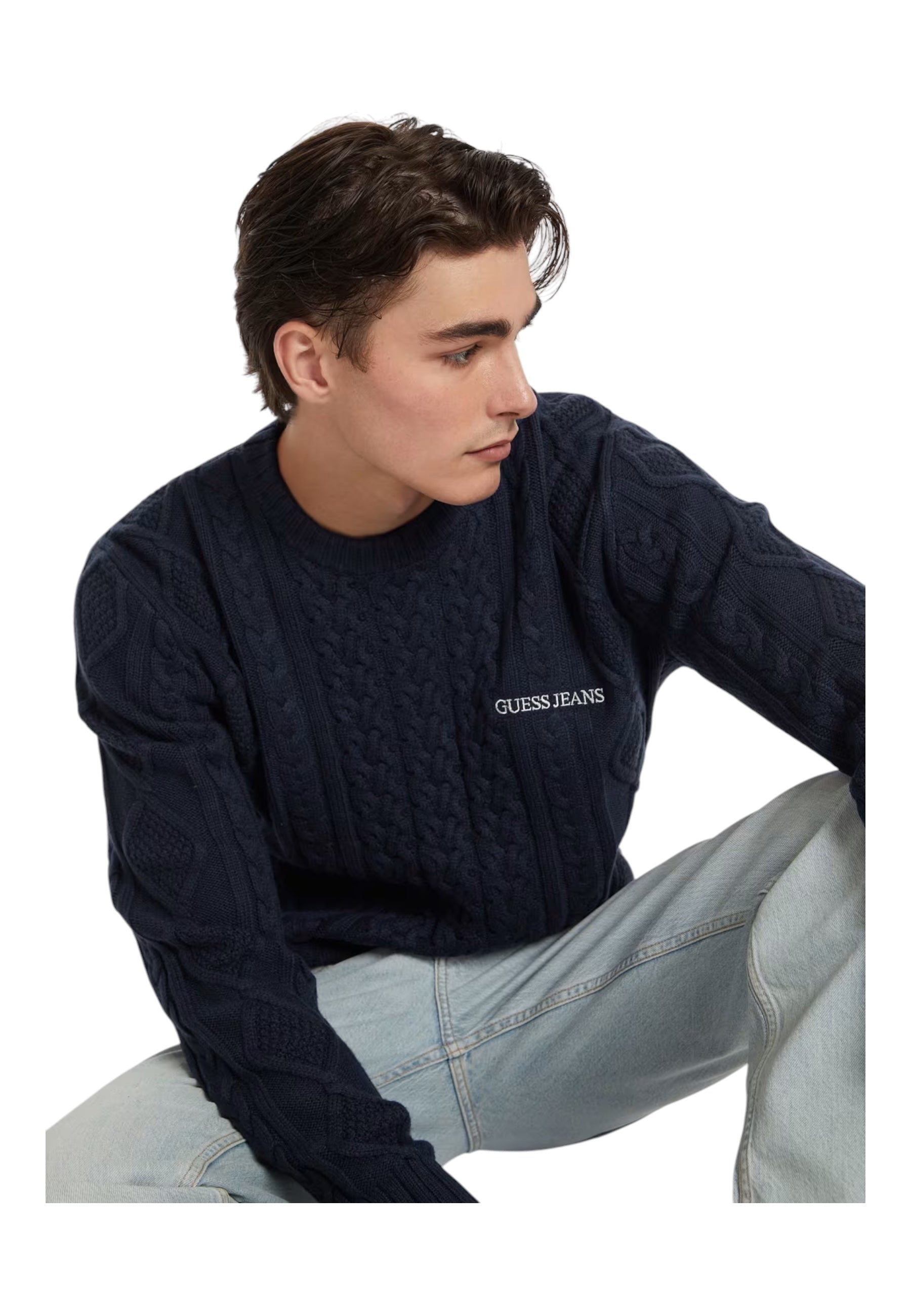 Maglione Uomo Guess Jeans regular Fit