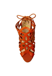 Scarpe Donna Kanna Sandalo traforato-Lucido Argilla-Zeppa